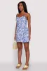 Floral Print Bustier Mini Skater Dress sold by Rainbow