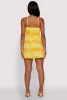 Gradient Floral Print Bustier Skater Dress sold by Rainbow
