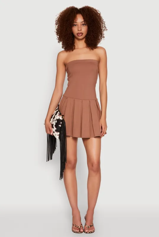 Pleated Skater Dress sold by Rainbow