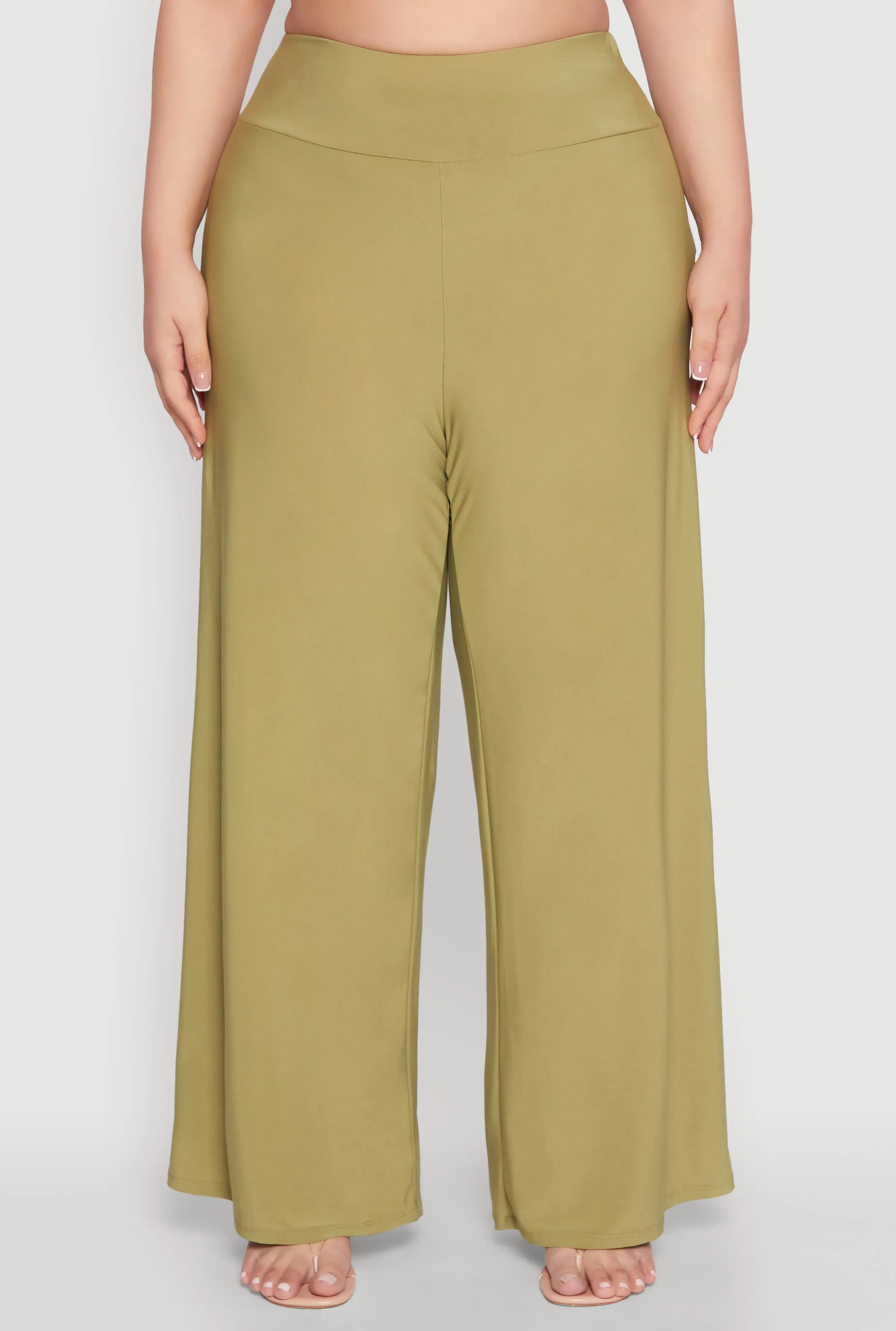 Plus Size Wide Waist Palazzo Pants sold by Rainbow product image thumbnail 3