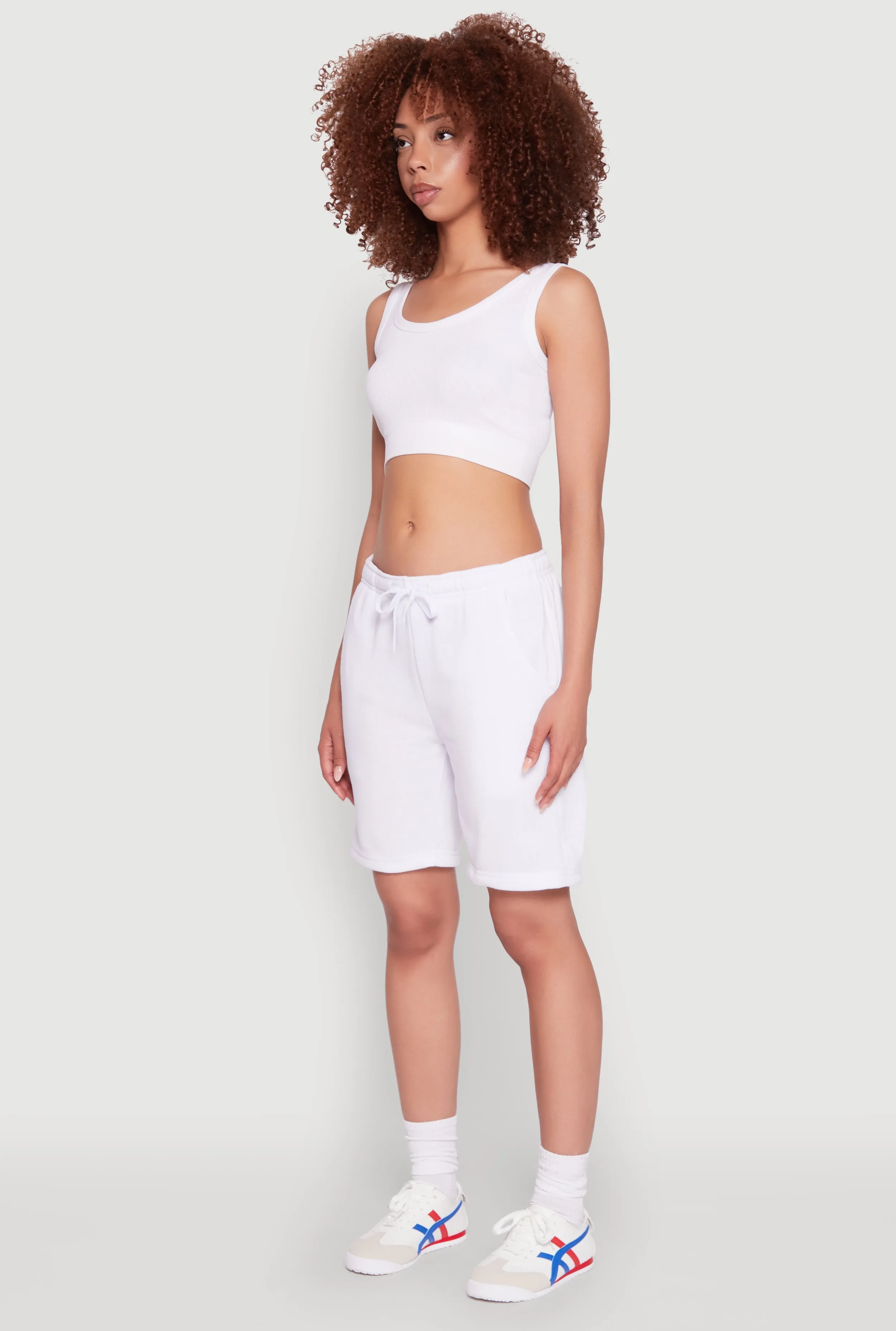 Drawstring Waist Sweatshorts sold by Rainbow product image thumbnail 3