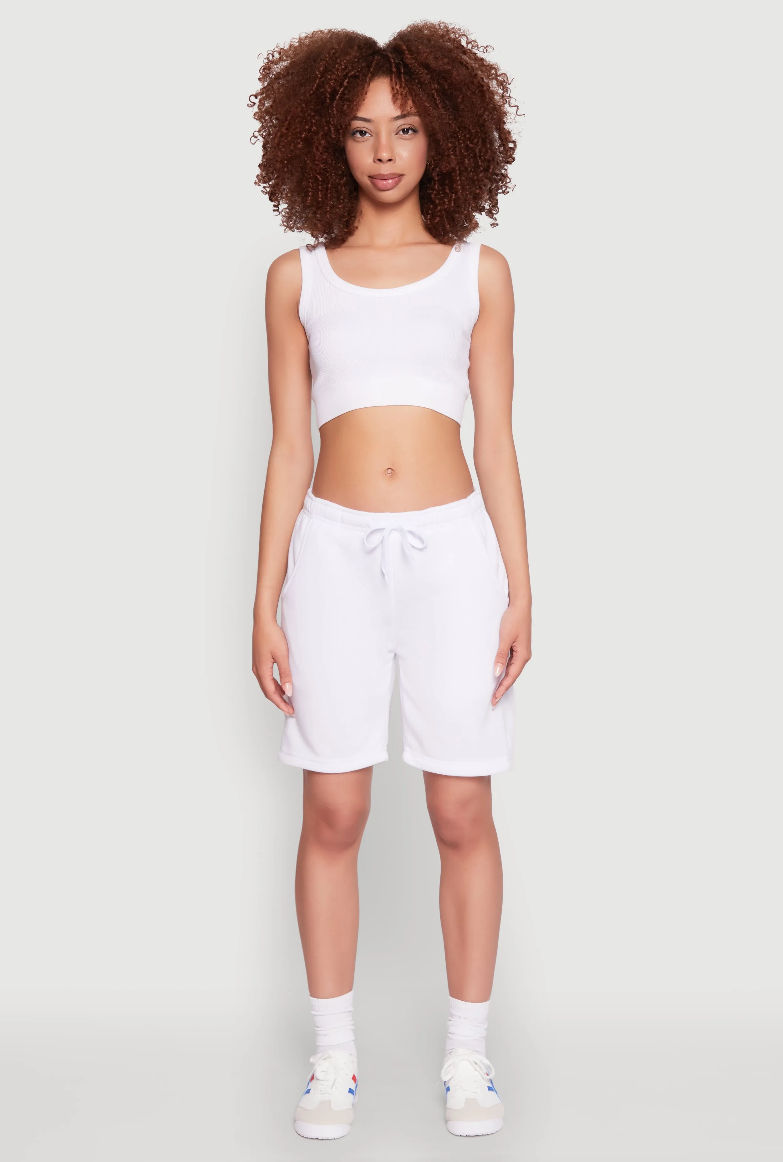 Drawstring Waist Sweatshorts sold by Rainbow product image thumbnail 2