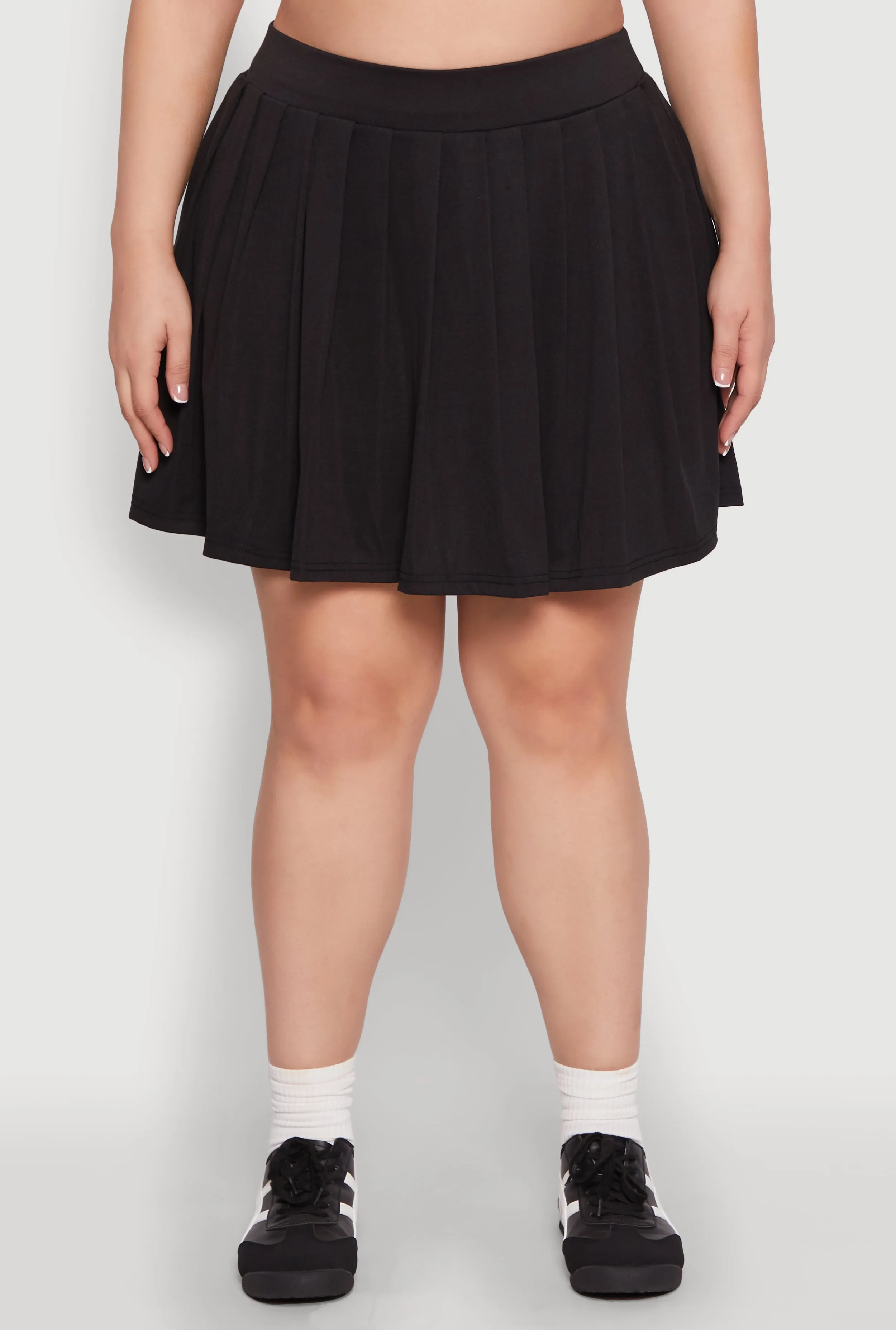 Plus Size Pleated Tennis Skirt sold by Rainbow product image thumbnail 5