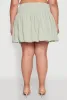 Plus Size Crepe Knit Bubble Skirt sold by Rainbow
