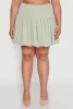 Plus Size Crepe Knit Bubble Skirt sold by Rainbow