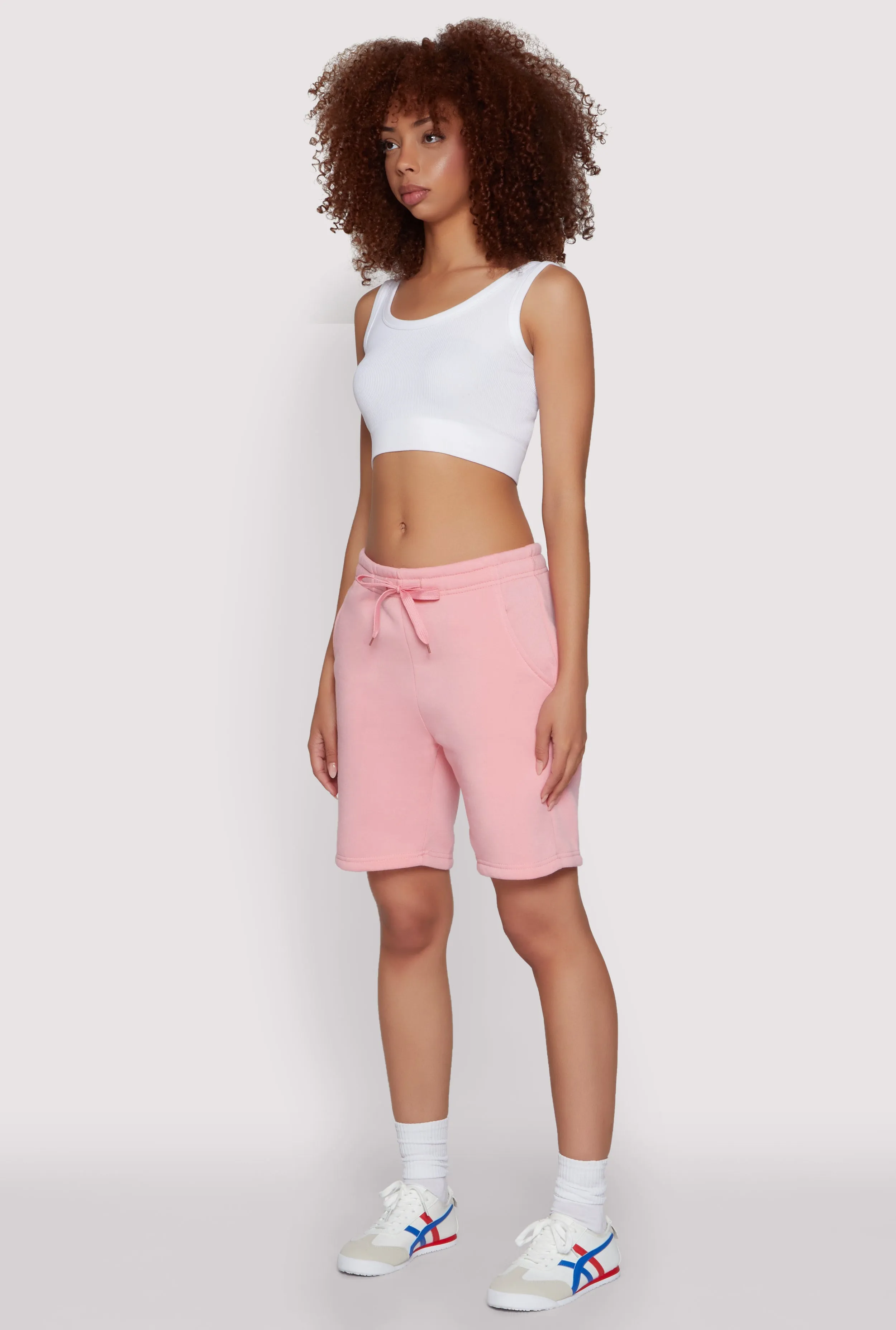 Drawstring Waist Sweatshorts sold by Rainbow product image thumbnail 3