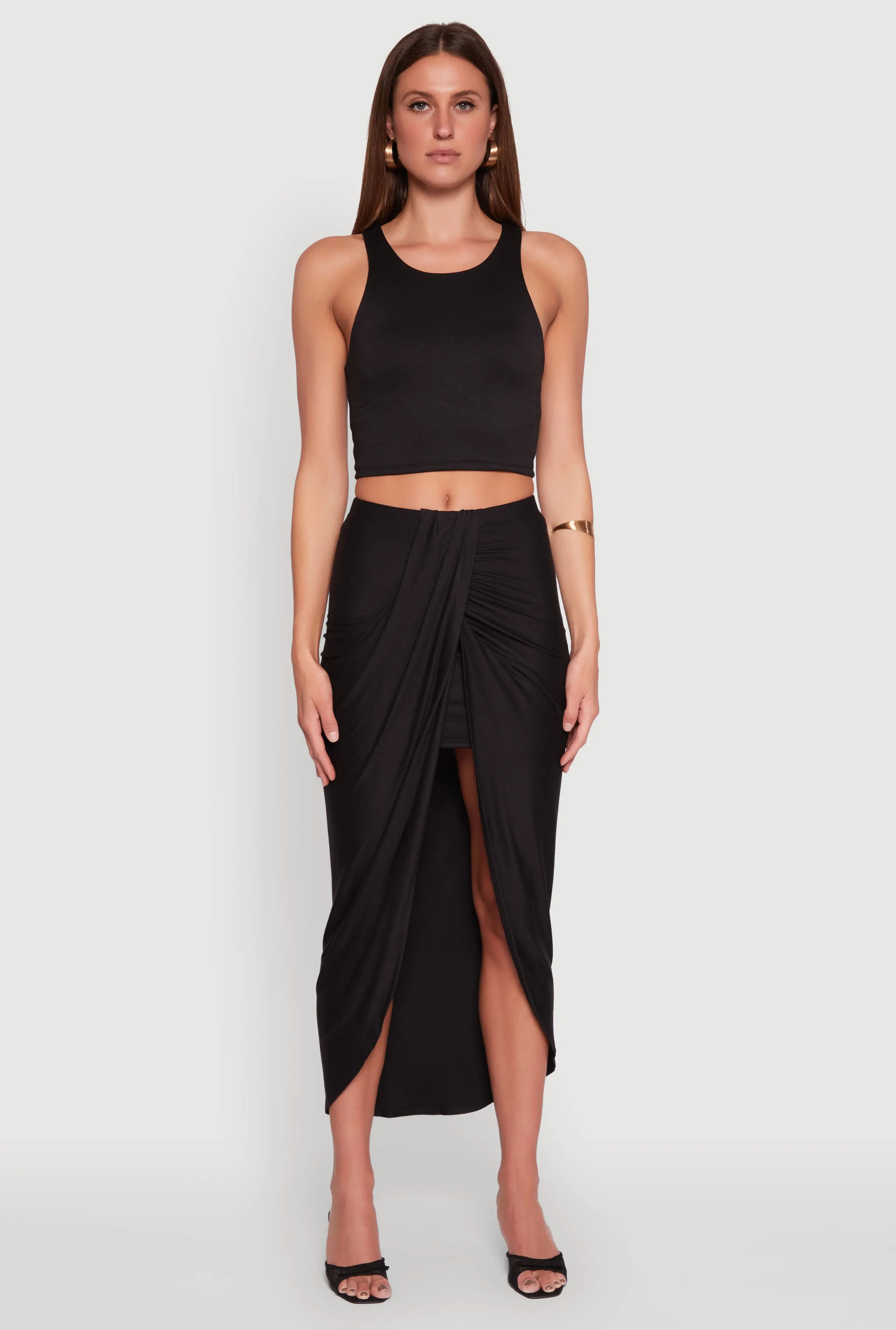 Soft Knit Cropped Tank Top sold by Rainbow product image thumbnail 3