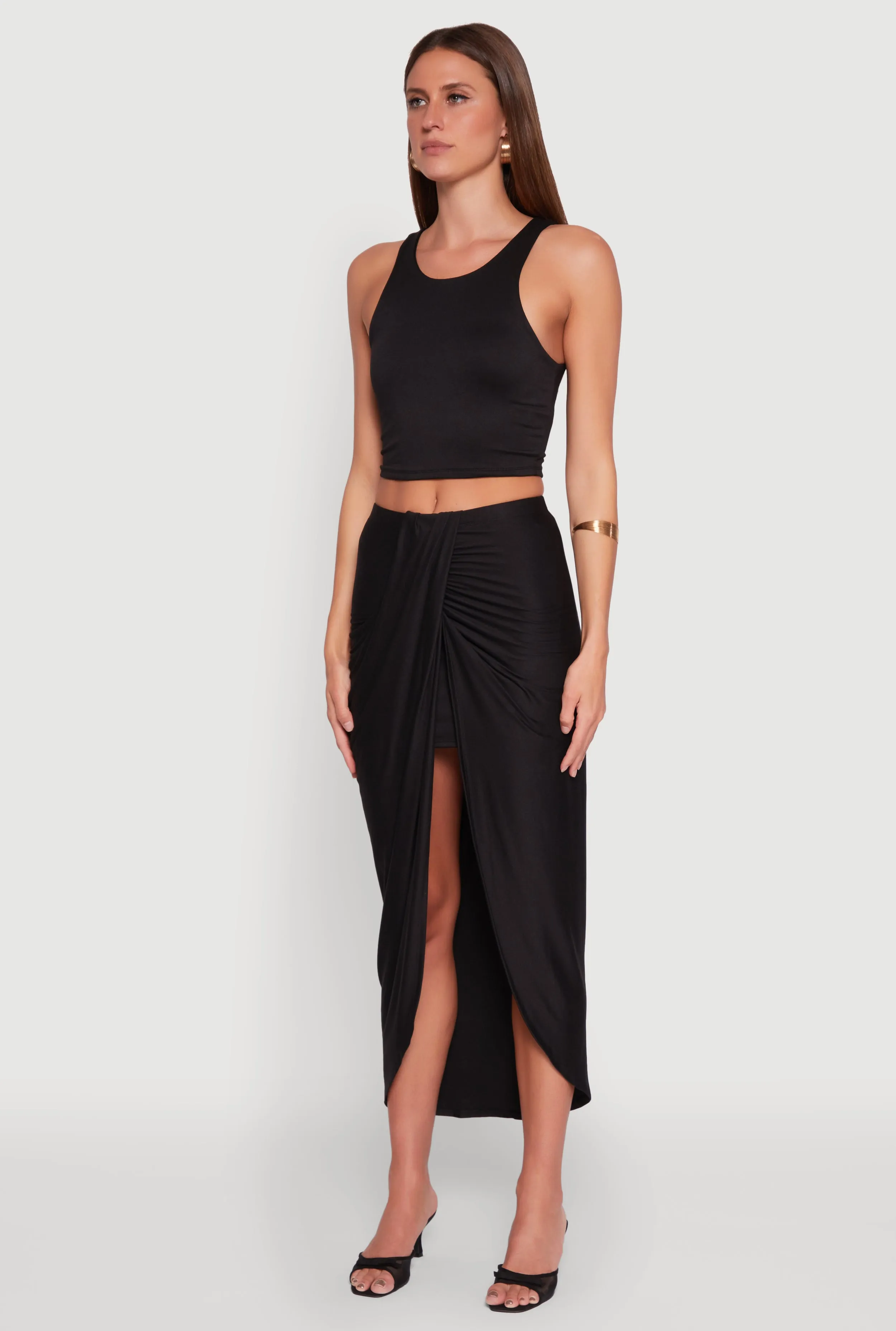 Soft Knit Cropped Tank Top sold by Rainbow product image thumbnail 5