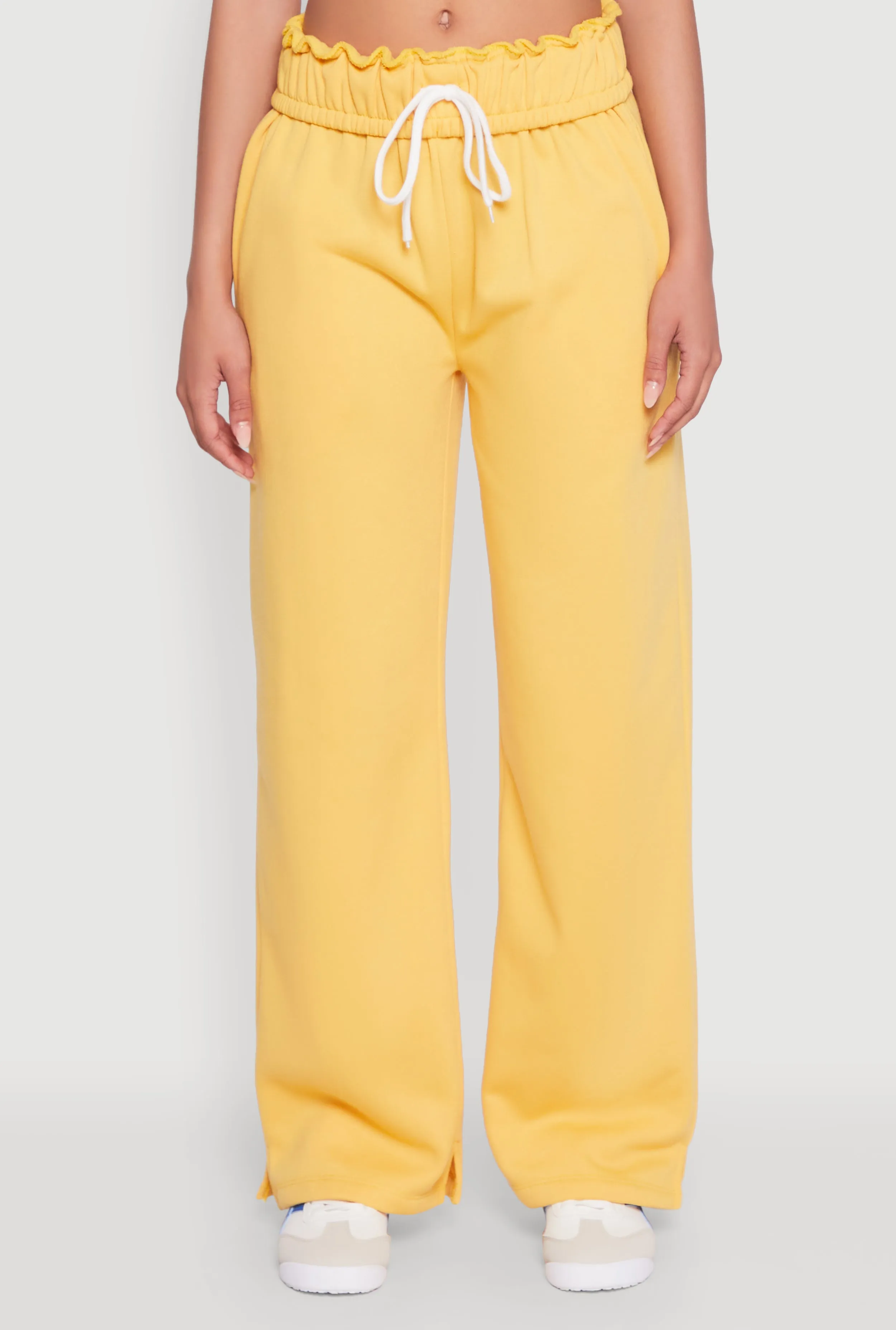 Drawstring Paper Bag Waist Sweatpants sold by Rainbow product image thumbnail 5