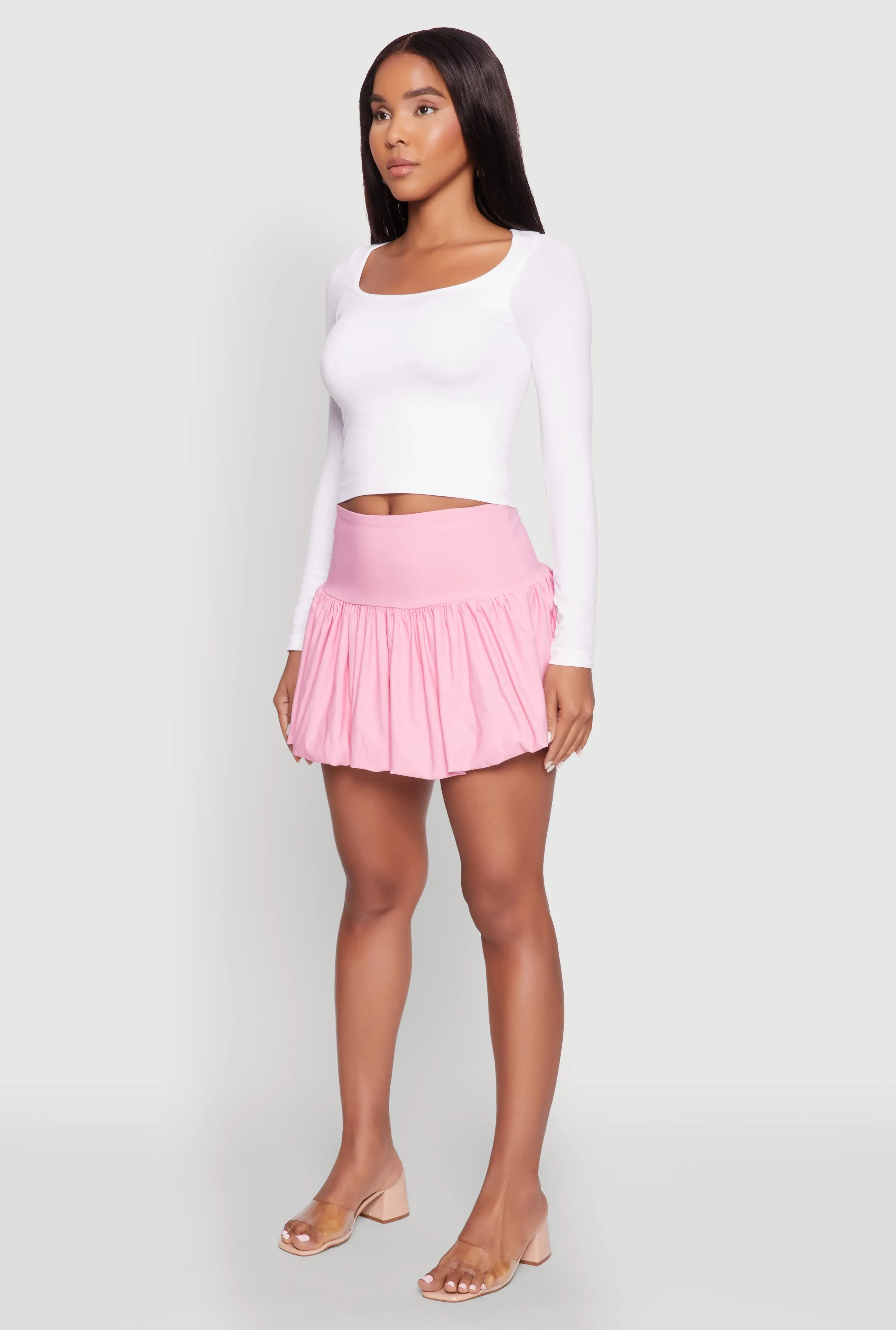 Drop Waist Bubble Hem Skirt sold by Rainbow product image thumbnail 3