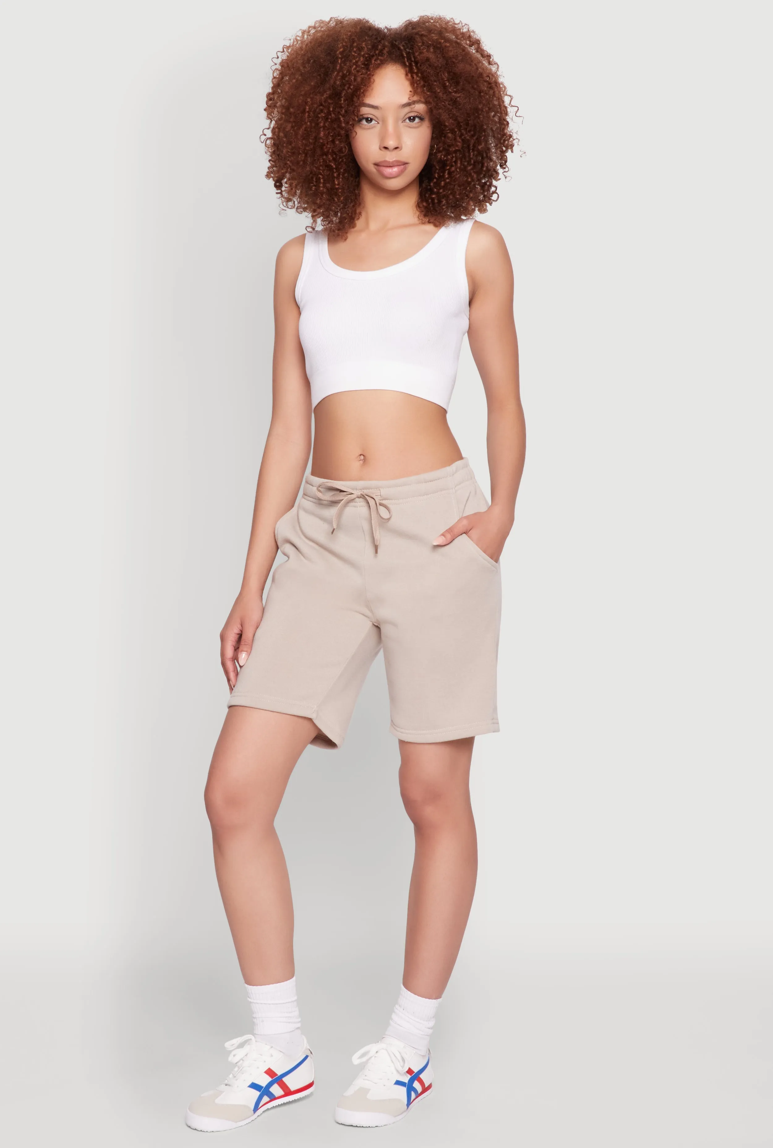 Drawstring Waist Sweatshorts sold by Rainbow product image thumbnail 2