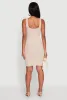 Rib Knit Scoop Neck Tank Dress sold by Rainbow