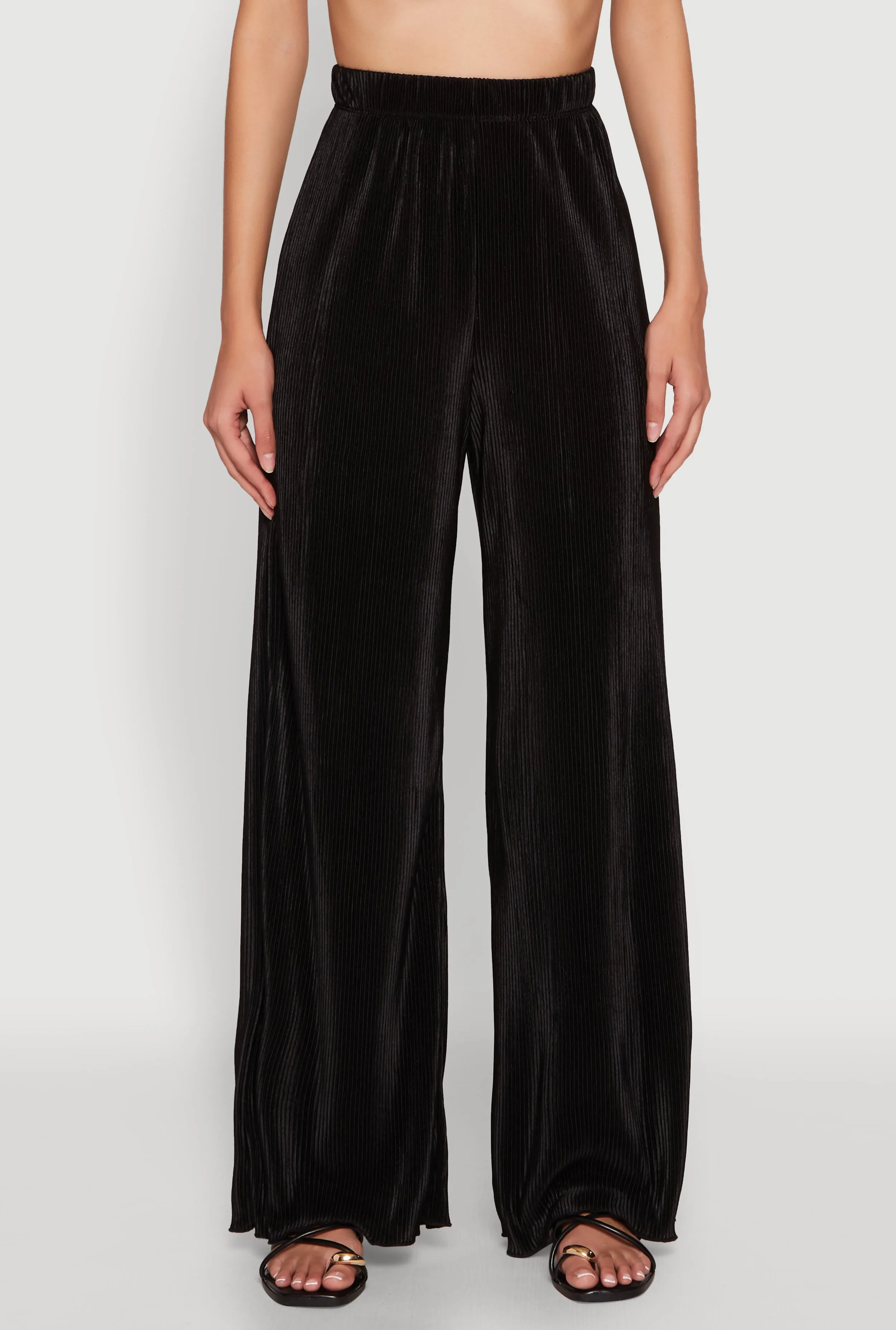 Plisse Wide Leg Pants sold by Rainbow product image thumbnail 3