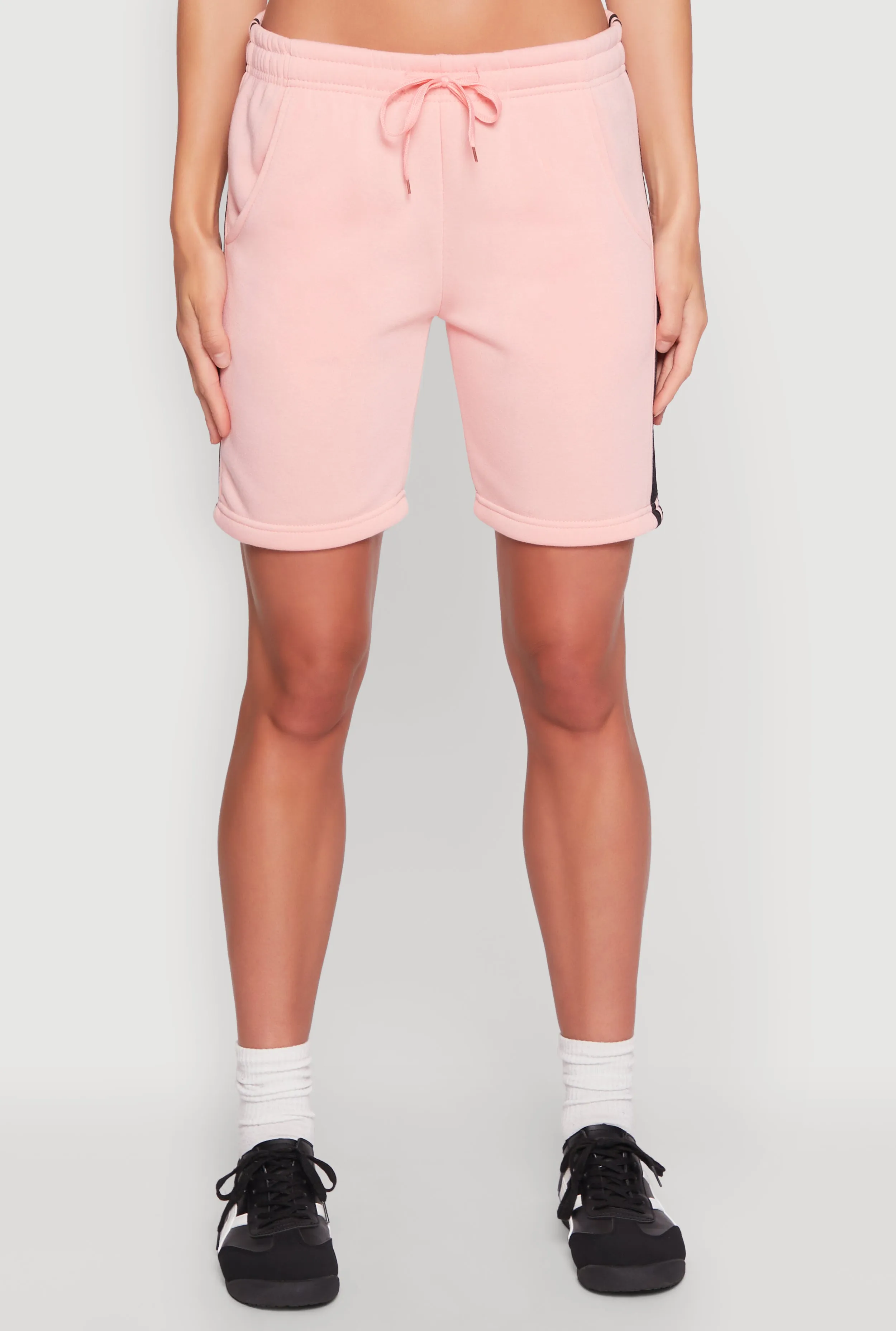 Varsity Stripe Sweatshorts sold by Rainbow product image thumbnail 5