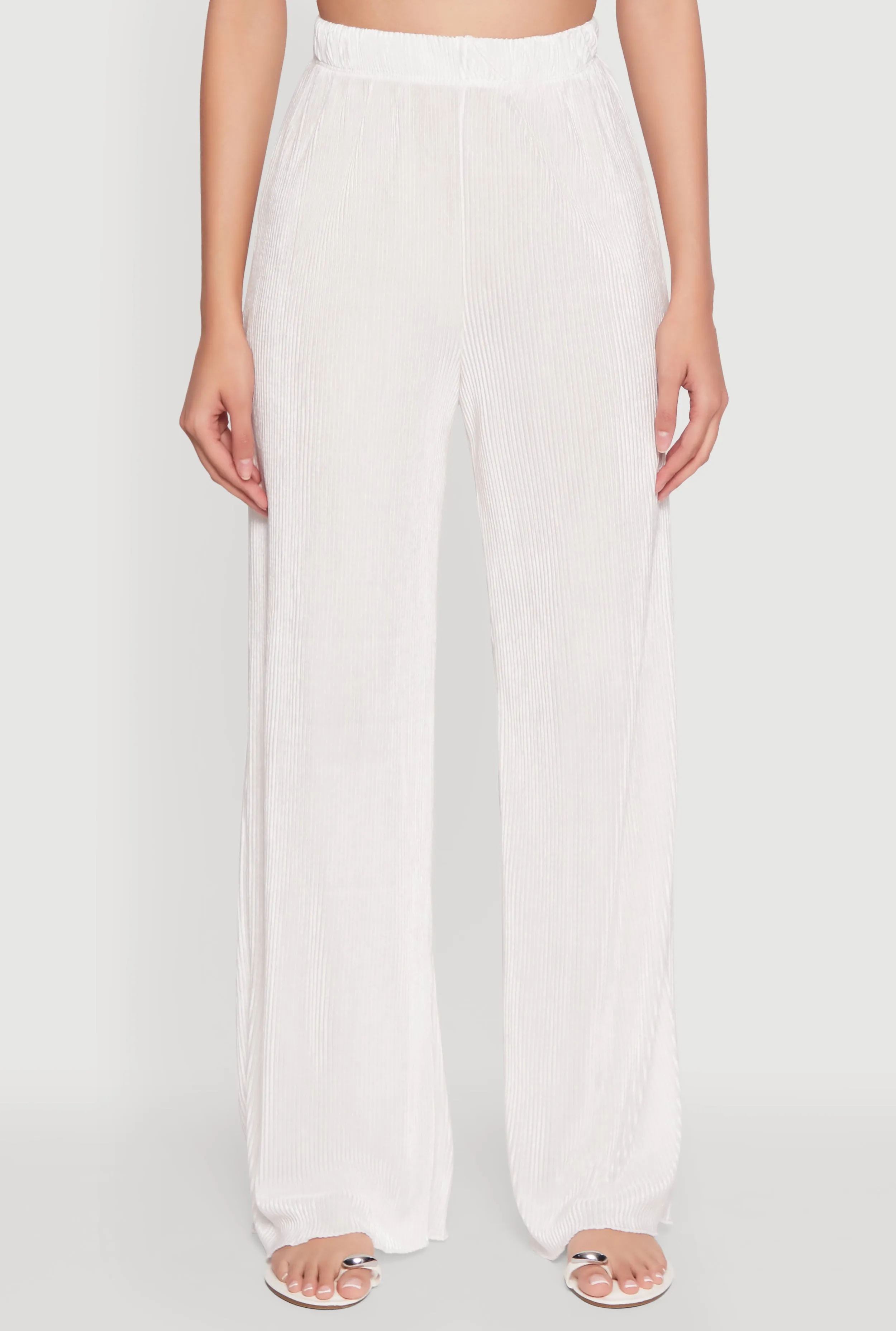 Plisse Wide Leg Pants sold by Rainbow product image thumbnail 3