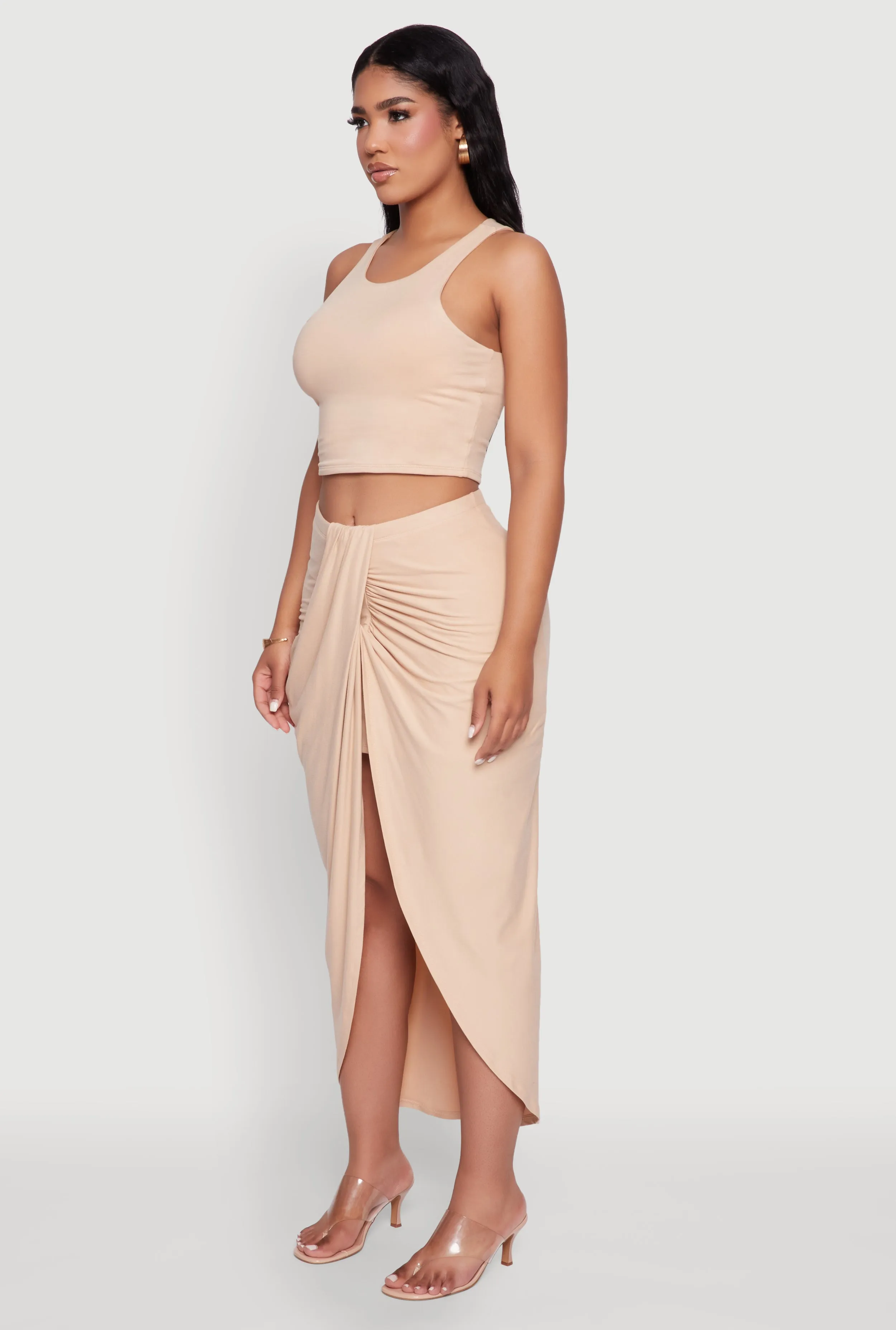 Soft Knit Cropped Tank Top sold by Rainbow product image thumbnail 5