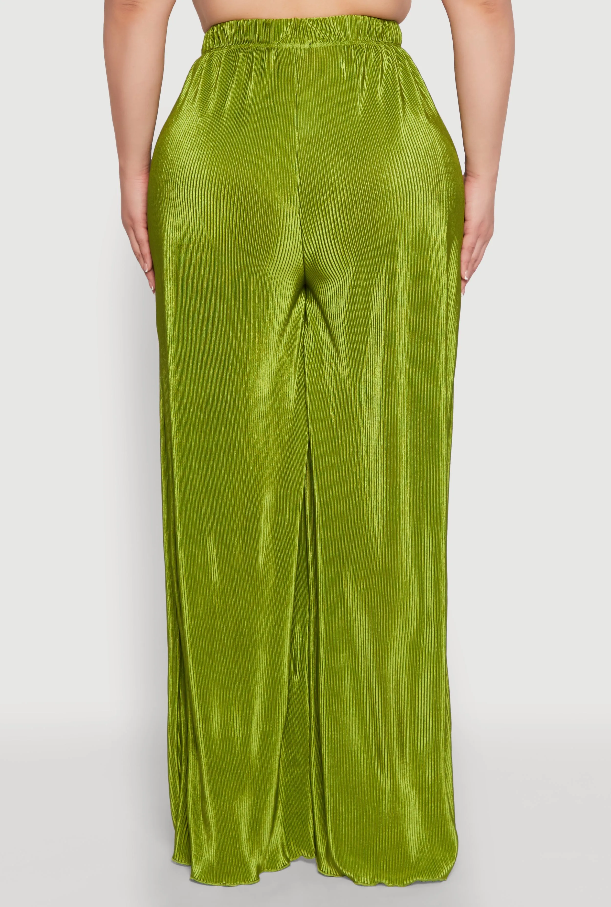 Plus Size Plisse Palazzo Pants sold by Rainbow product image thumbnail 5