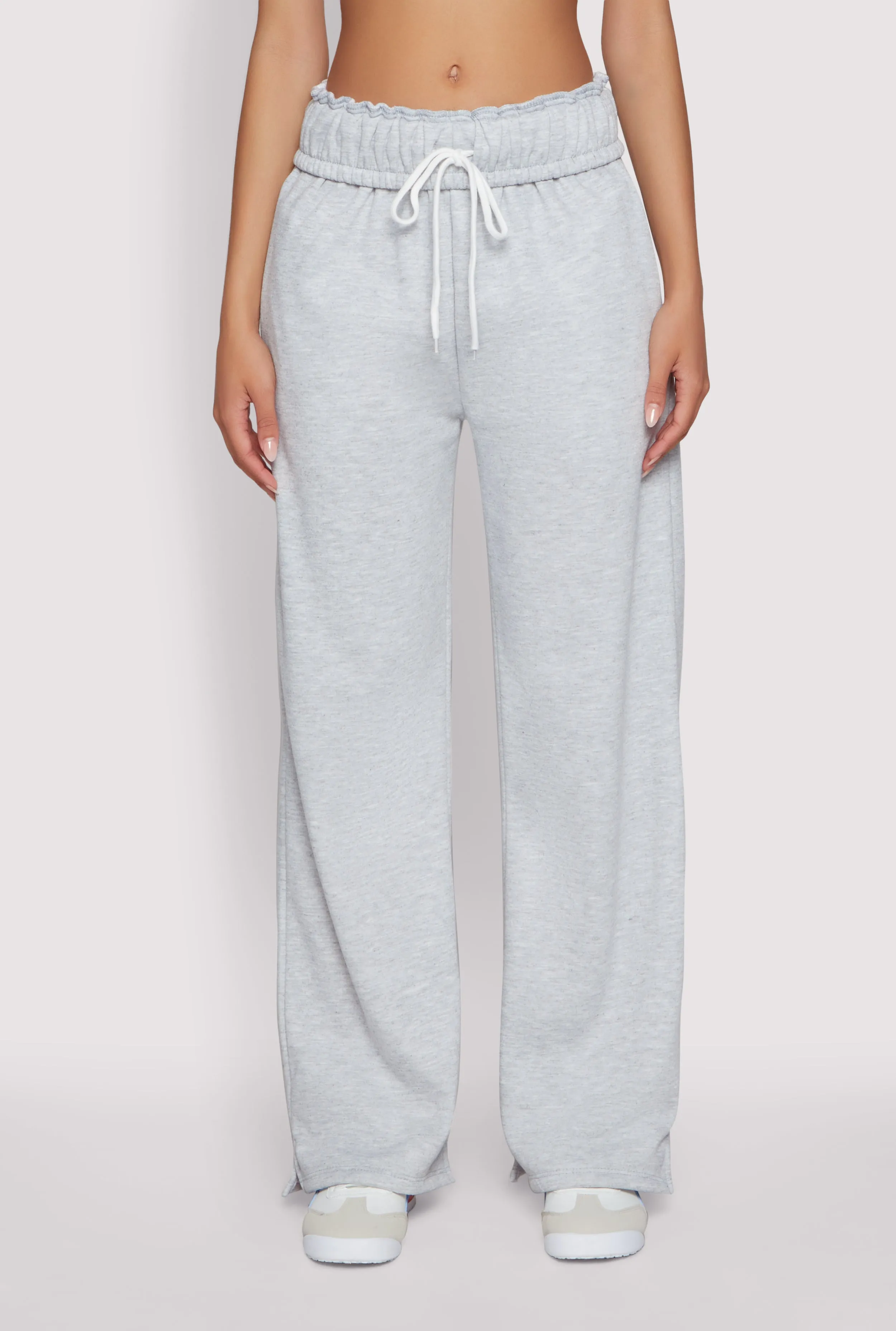 Drawstring Paper Bag Waist Sweatpants sold by Rainbow product image thumbnail 5