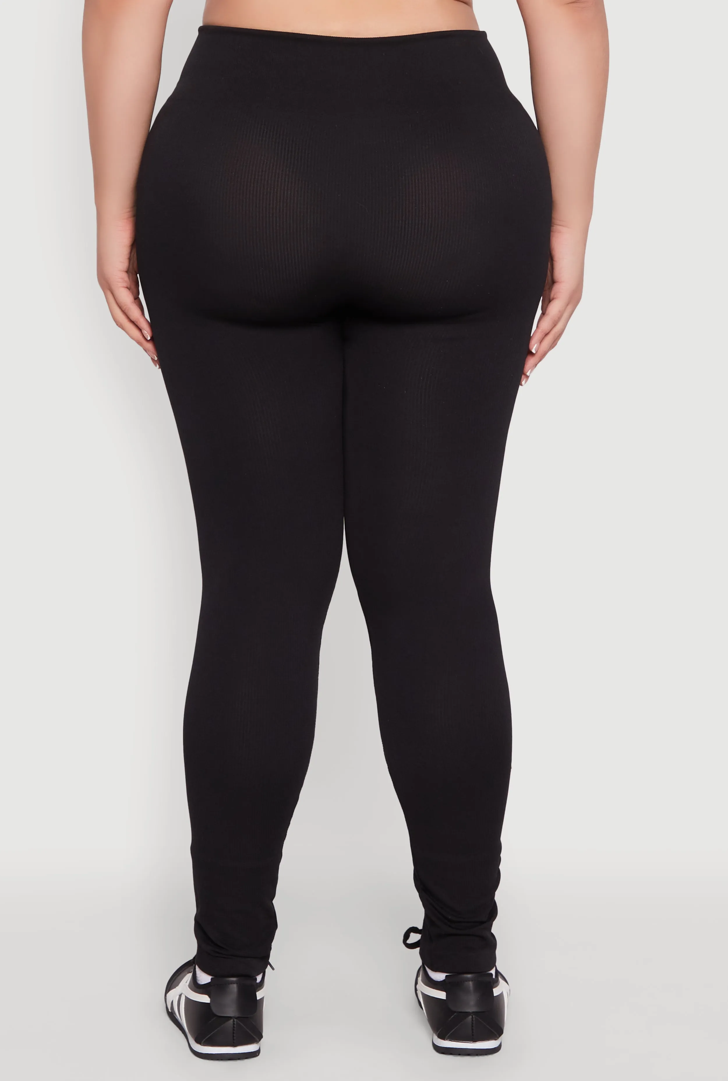 Plus Size Seamless Drawstring Waist Leggings sold by Rainbow product image thumbnail 5