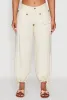 Elastic Waist Drawstring Hem Joggers sold by Rainbow