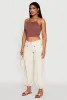 Elastic Waist Drawstring Hem Joggers sold by Rainbow