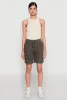Poplin Drawstring Bermuda Shorts sold by Rainbow