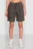 Poplin Drawstring Bermuda Shorts sold by Rainbow