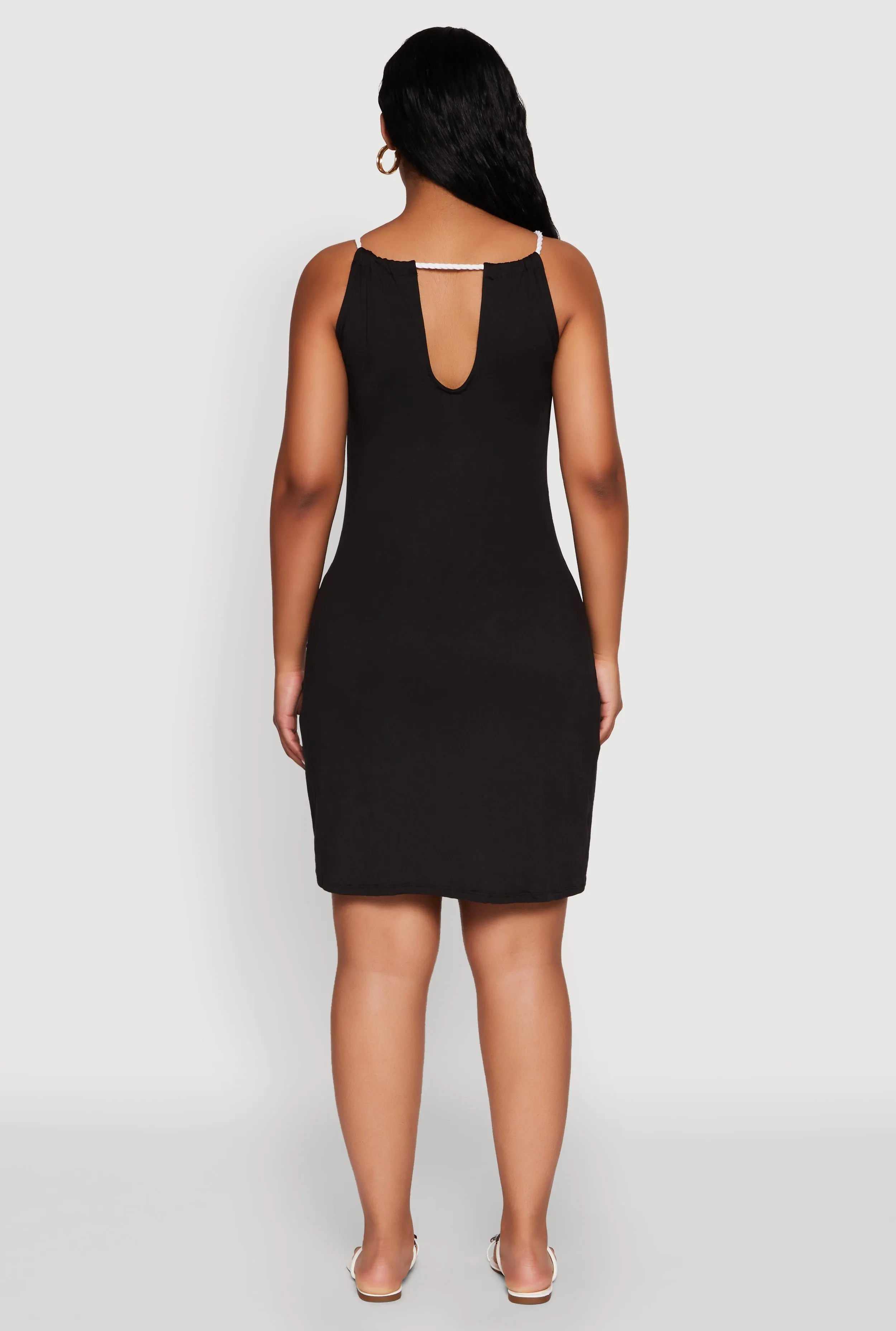 Almost Famous Rope Halter Dress sold by Rainbow product image thumbnail 5