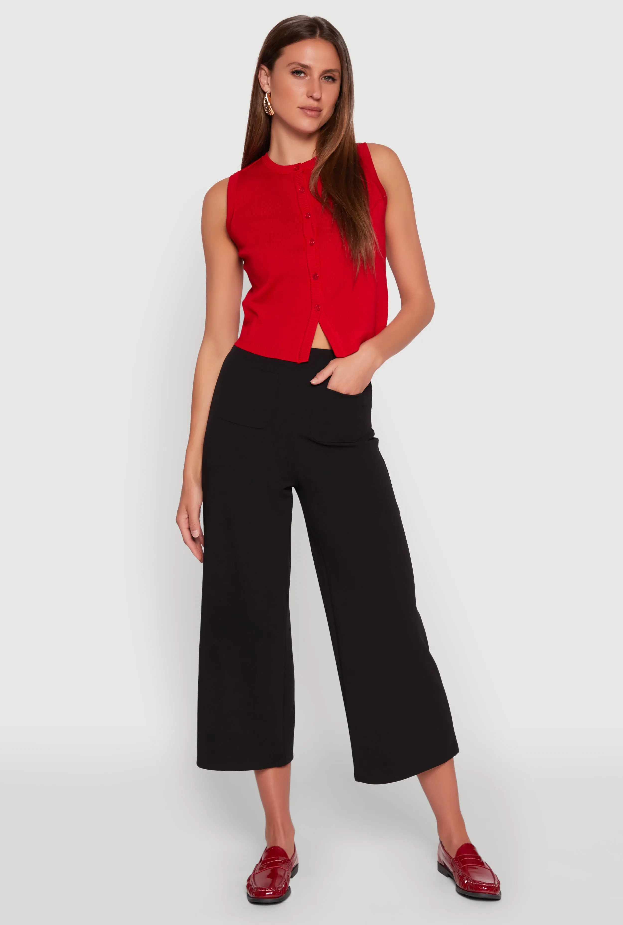 Poplin Tie Waist Belted Shirt Dress sold by Rainbow product image thumbnail 2