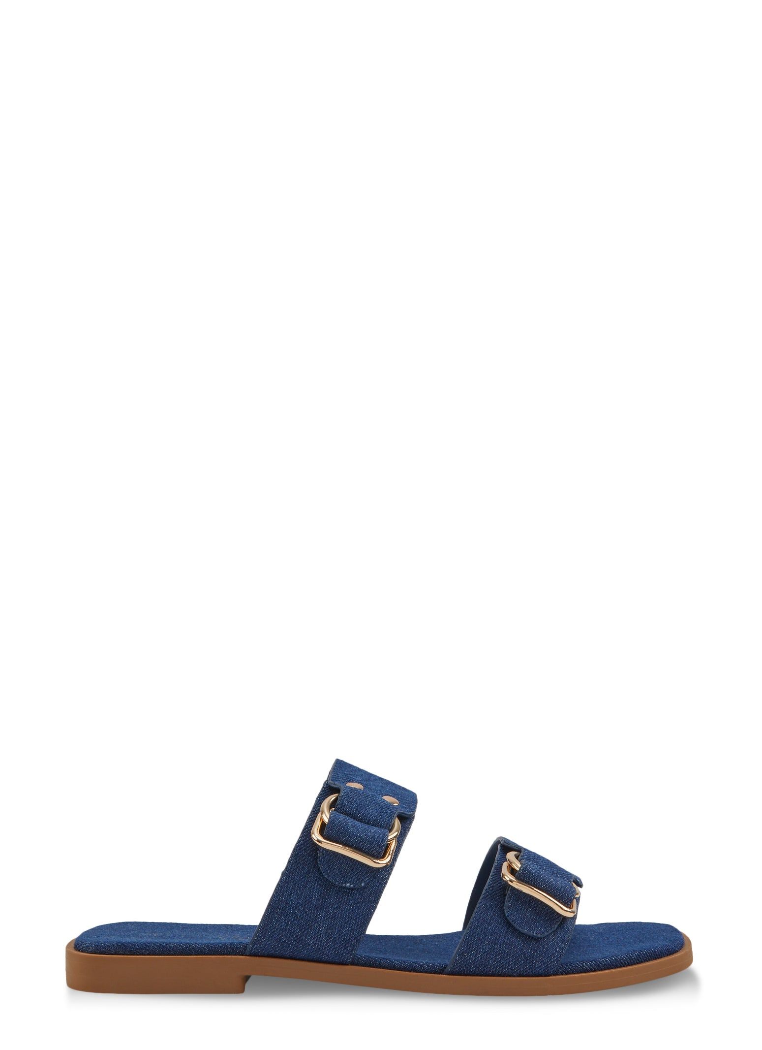 Double Buckle Band Slide Sandals sold by Rainbow product image thumbnail 2