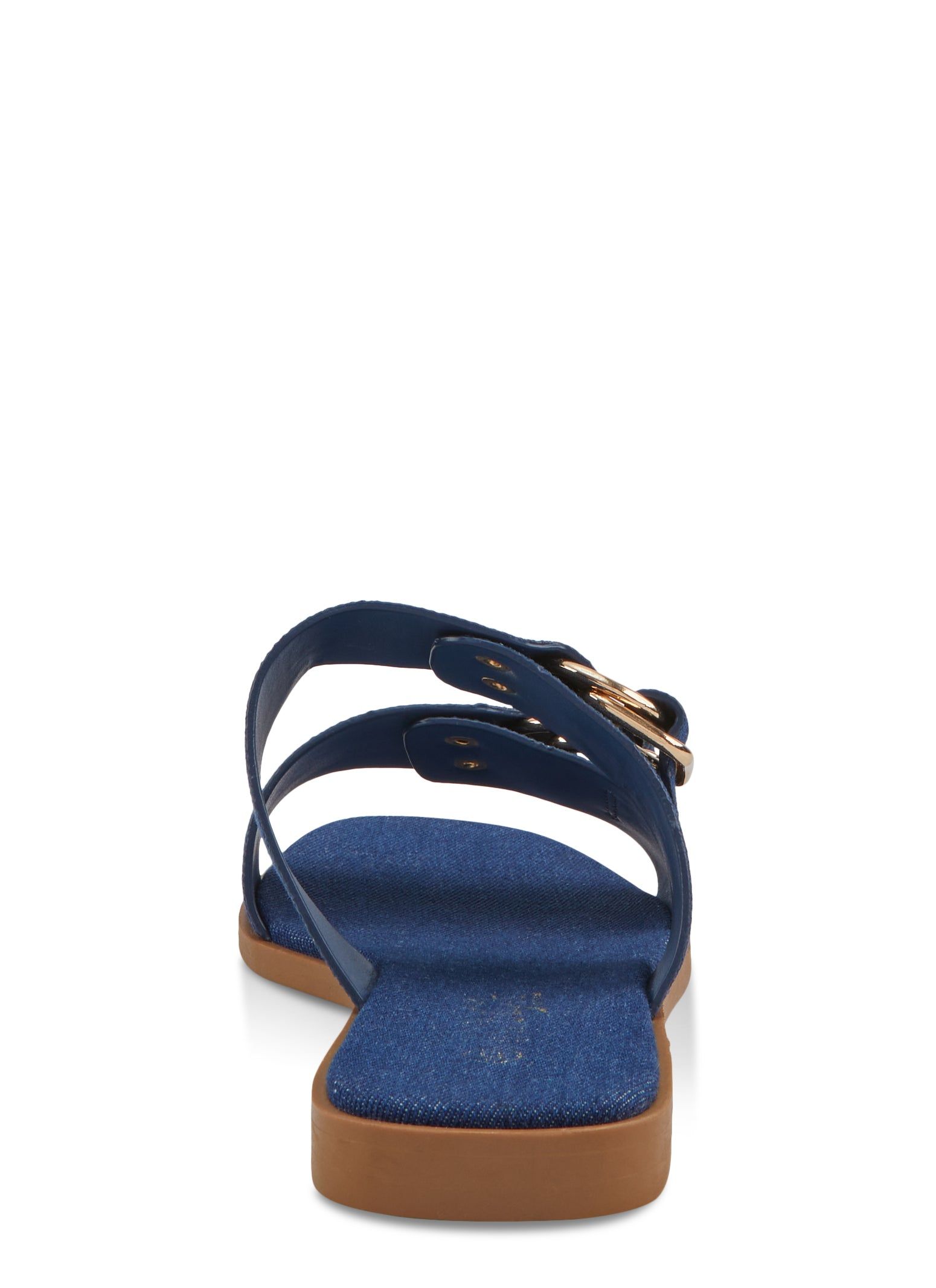 Double Buckle Band Slide Sandals sold by Rainbow product image thumbnail 3