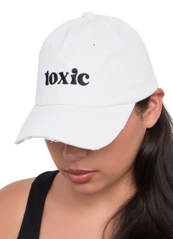 Toxic Baseball Hat sold by Rainbow