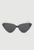 Metallic Frame Cat Eye Sunglasses sold by Rainbow