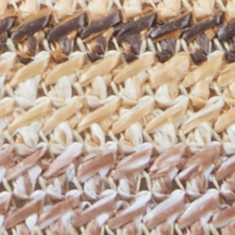 Striped Straw Clutch Bag sold by Rainbow product image thumbnail 4