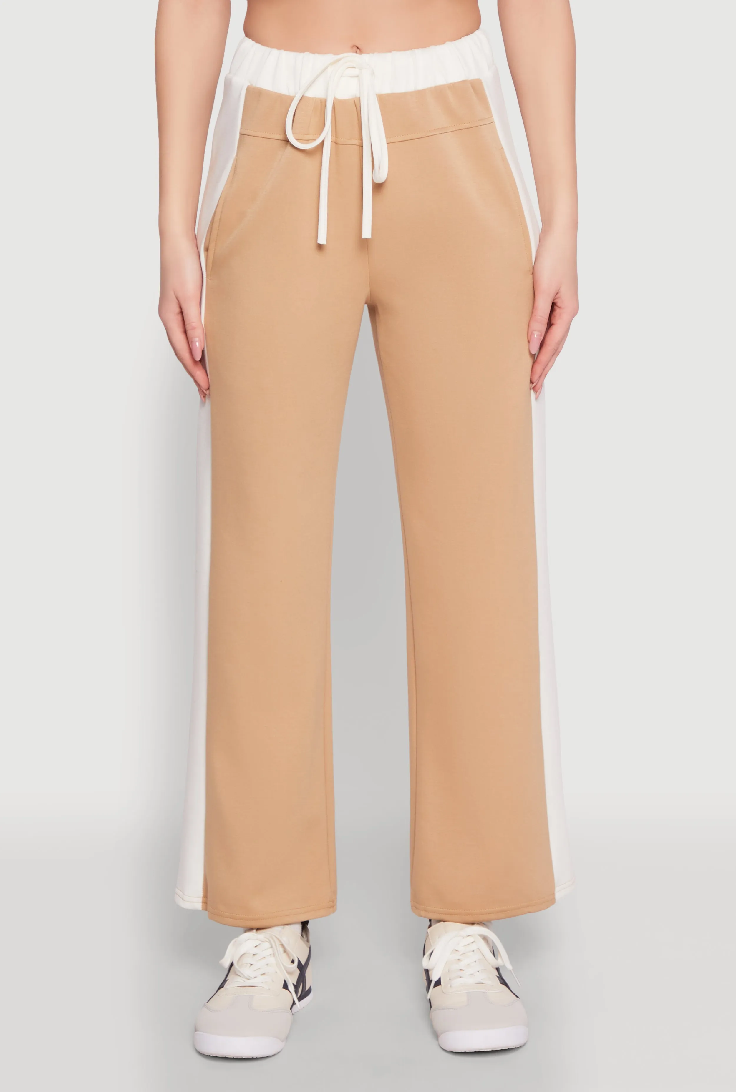 Contrast Trim Drawstring Waist Sweatpants sold by Rainbow product image thumbnail 3