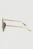 Metallic Frame Cat Eye Sunglasses sold by Rainbow