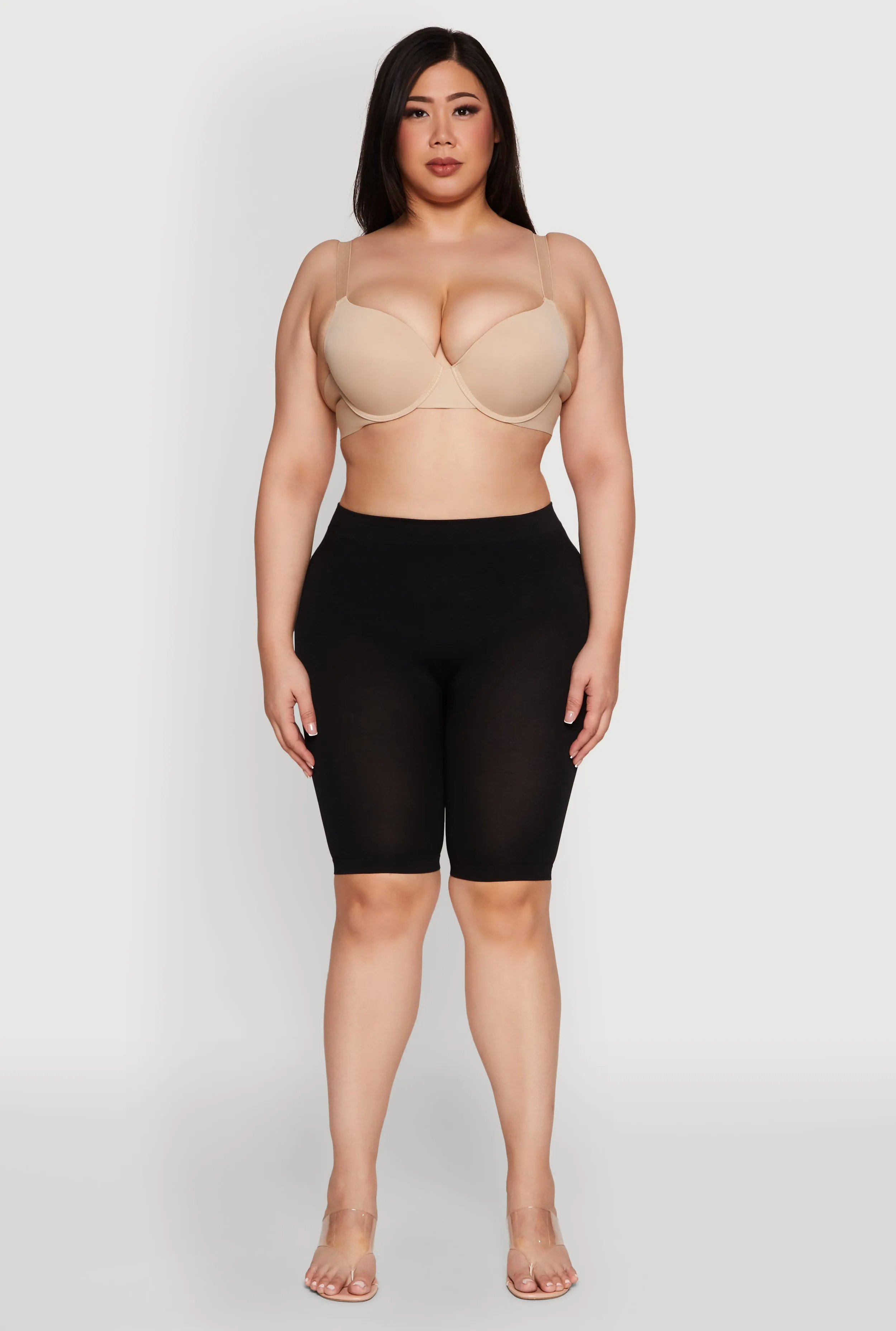 Plus Size Laser Cut Plunge Bra sold by Rainbow product image thumbnail 2