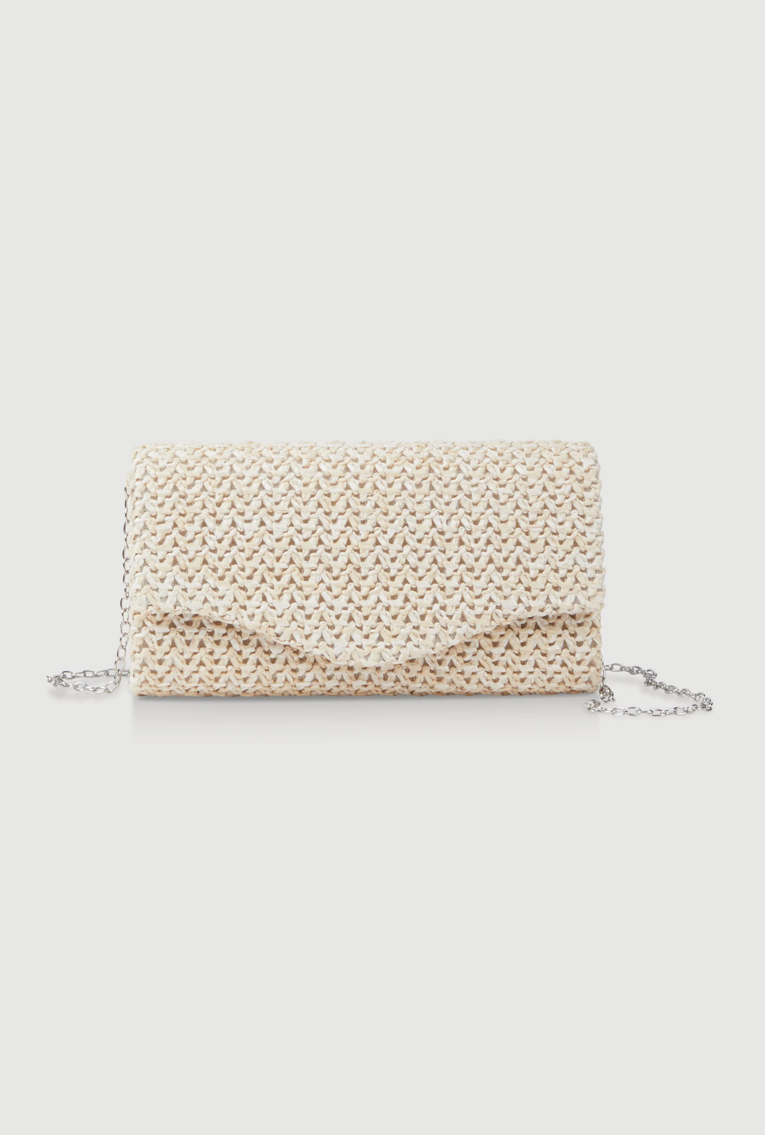 Straw Envelope Clutch Bag sold by Rainbow