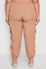 Plus Size Drawstring Cargo Pocket Joggers sold by Rainbow