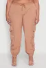 Plus Size Drawstring Cargo Pocket Joggers sold by Rainbow