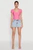 Eyelet Knit Top sold by Rainbow