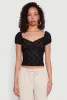Eyelet Knit Top sold by Rainbow