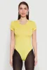 Daisy Crew Neck Bodysuit sold by Rainbow
