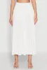 Airy Smocked High Waist Skirt sold by Rainbow