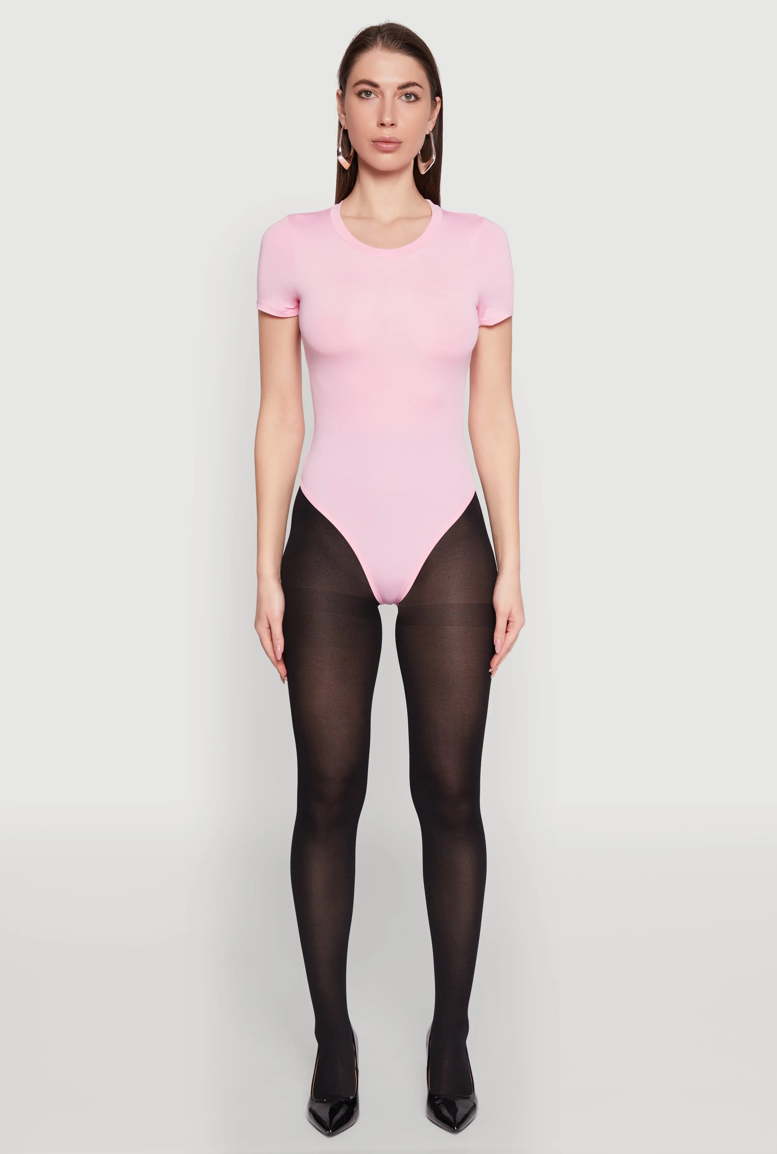 Daisy Crew Neck Bodysuit sold by Rainbow