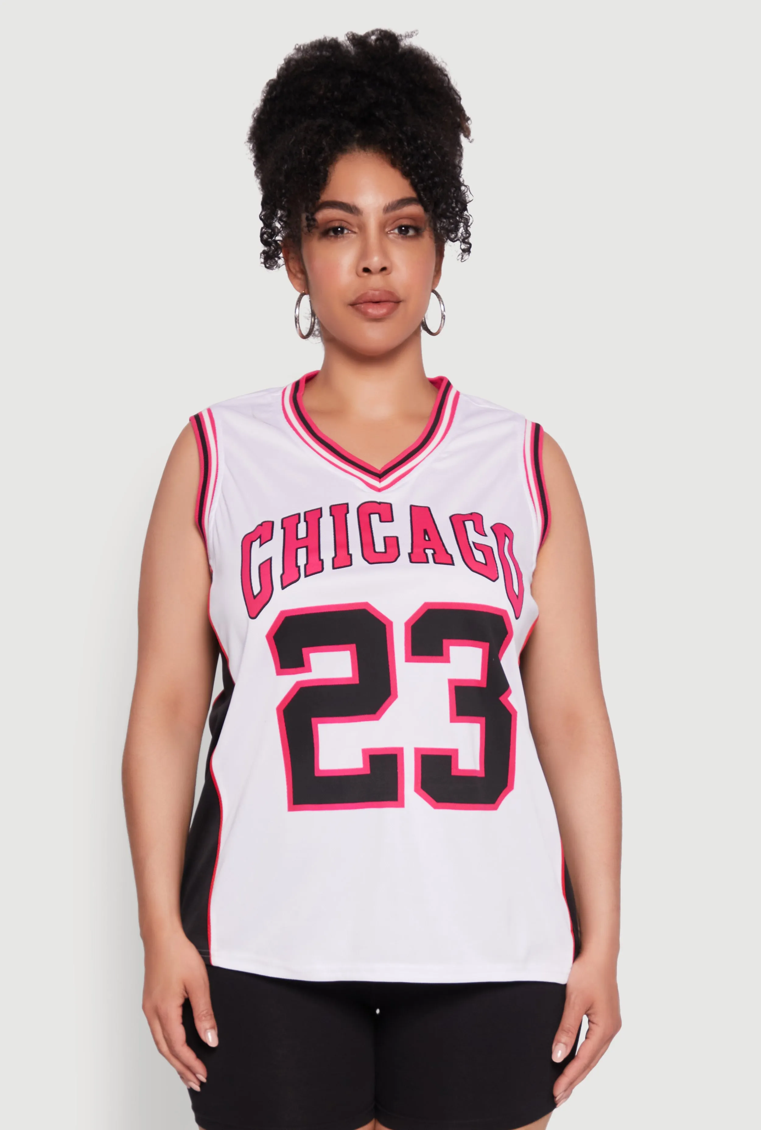 Plus Size Graphic Basketball Jersey sold by Rainbow product image thumbnail 2