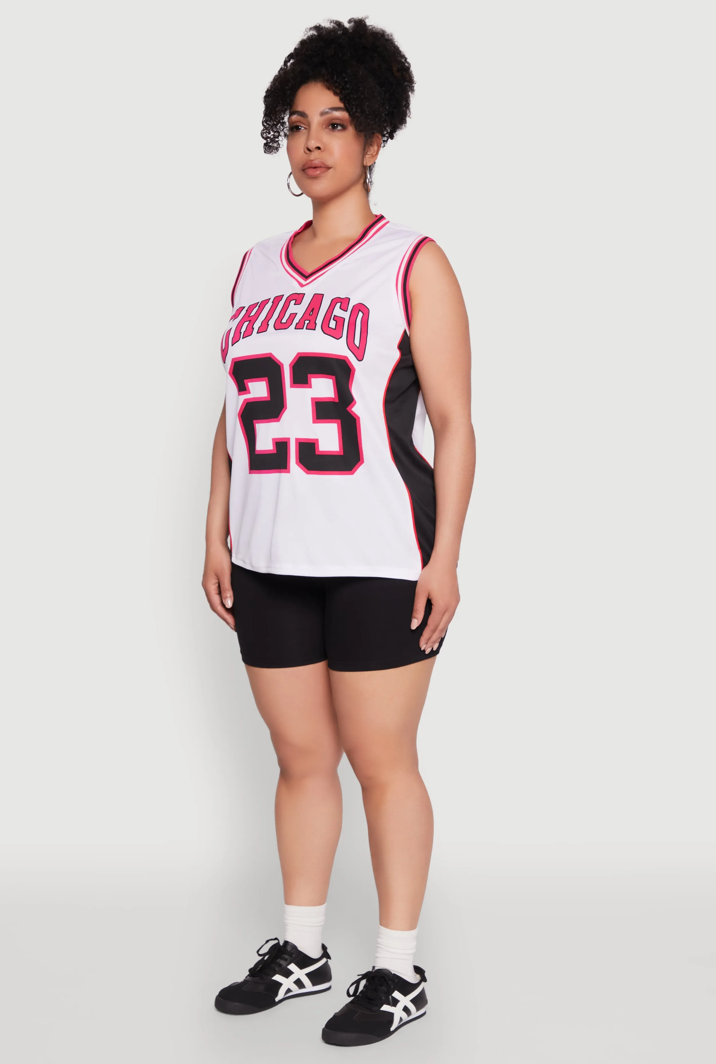 Plus Size Graphic Basketball Jersey sold by Rainbow product image thumbnail 5