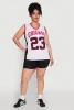 Plus Size Graphic Basketball Jersey sold by Rainbow