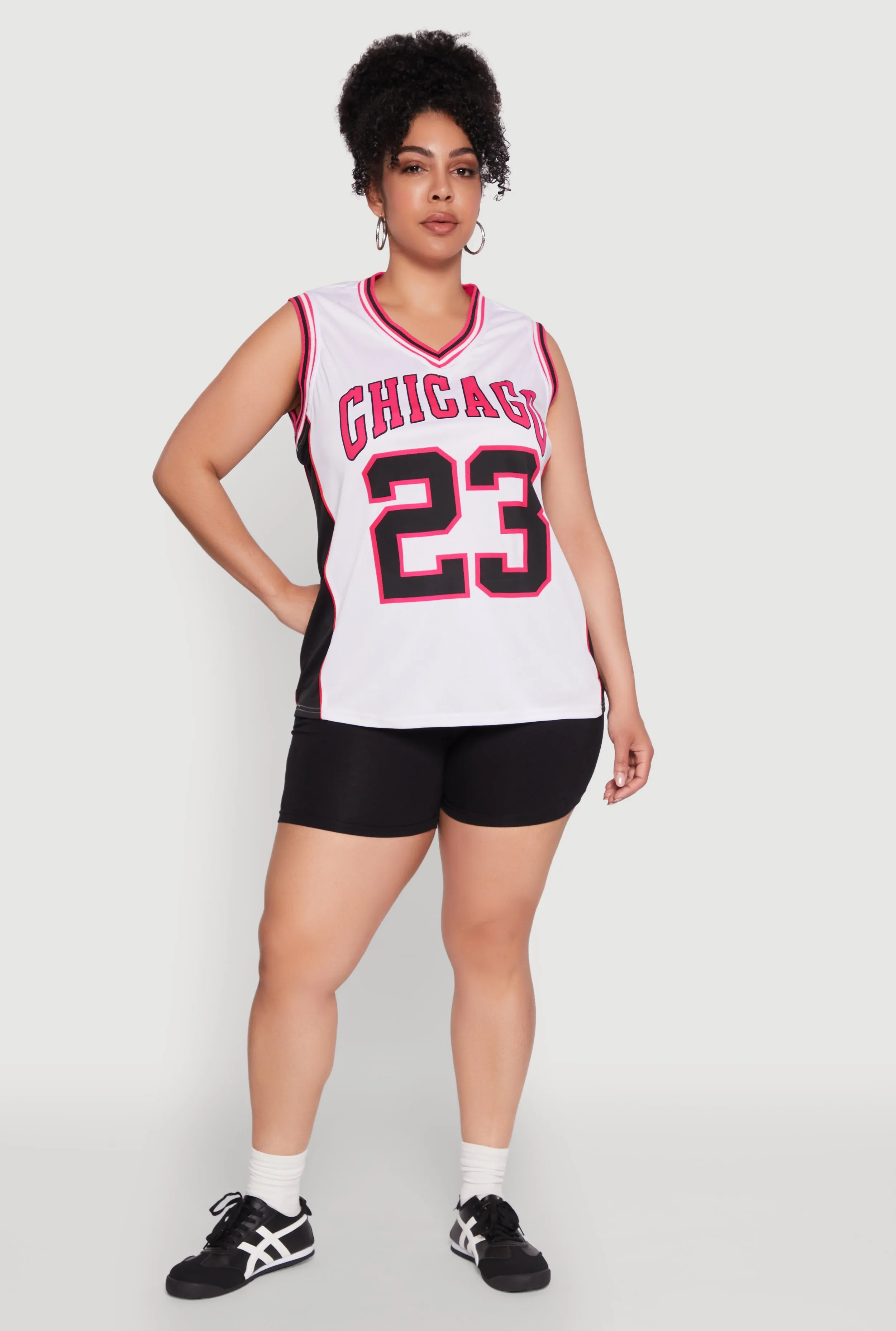 Plus Size Graphic Basketball Jersey sold by Rainbow product image thumbnail 3