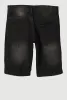 Little Boys Patch and Repair Denim Shorts sold by Rainbow